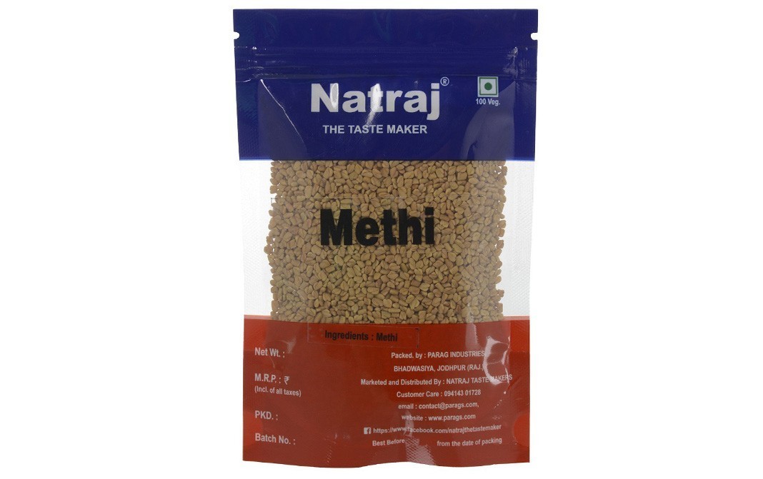 Natraj Methi    Pack  125 grams